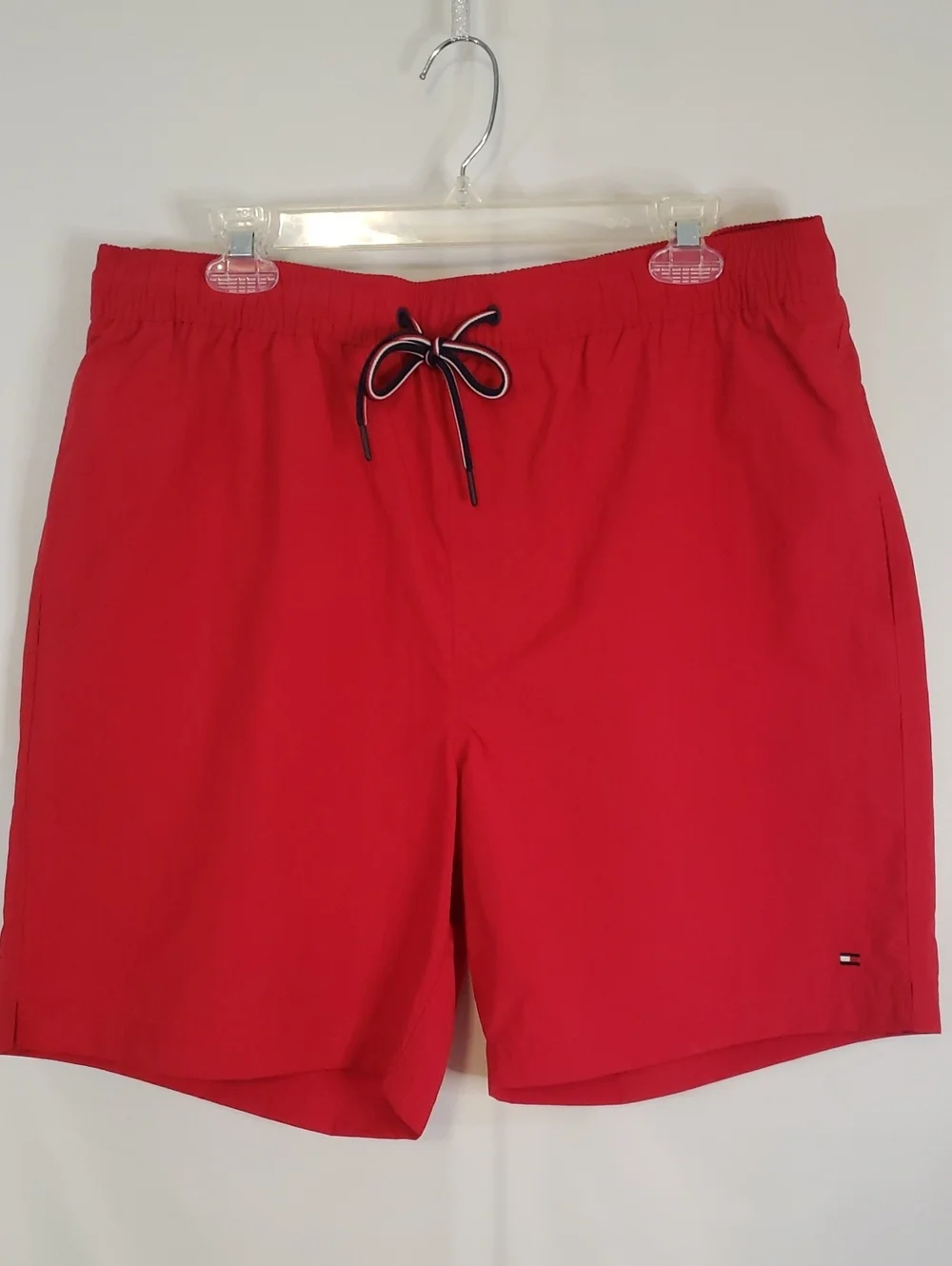 Tommy Hilfiger NWT Classic Red Swim Trunks